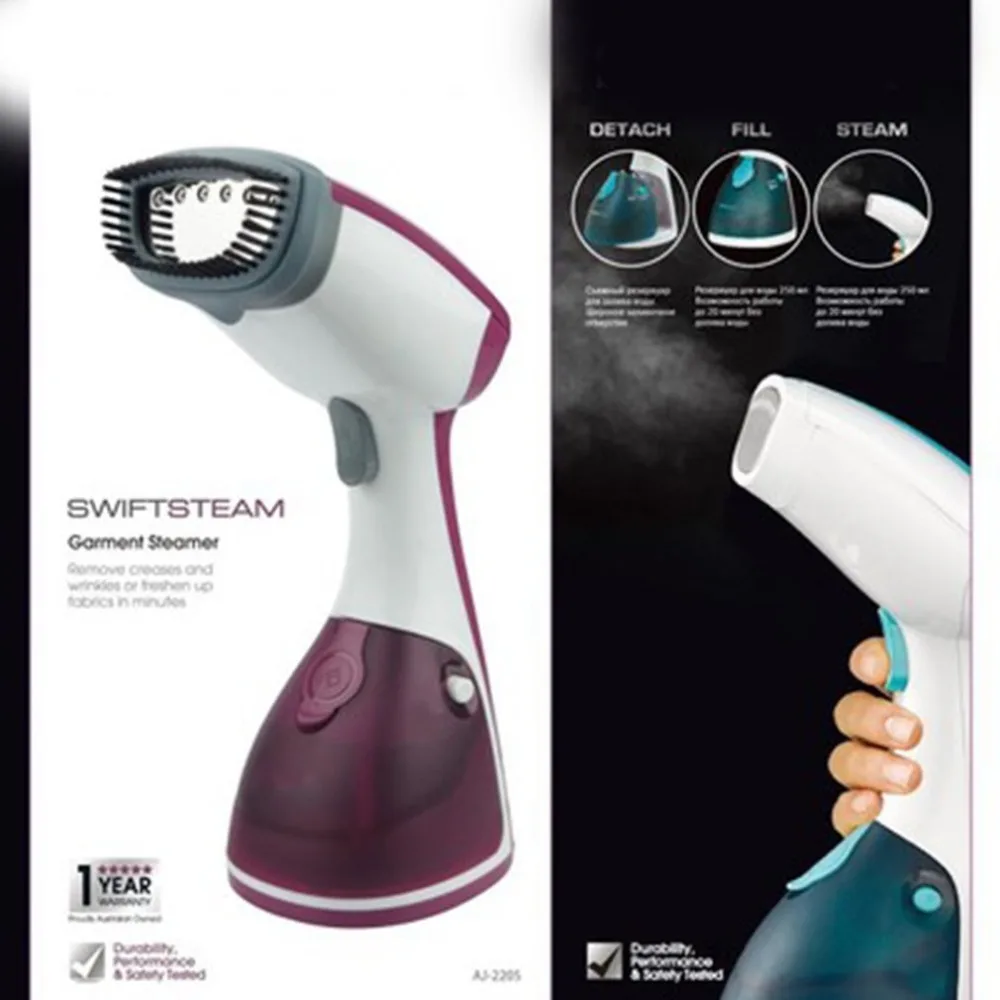 MINI handheld Garment Steamer small household electric steam iron portable clothes ironing machine steaming flatiron EU US plug | Бытовая