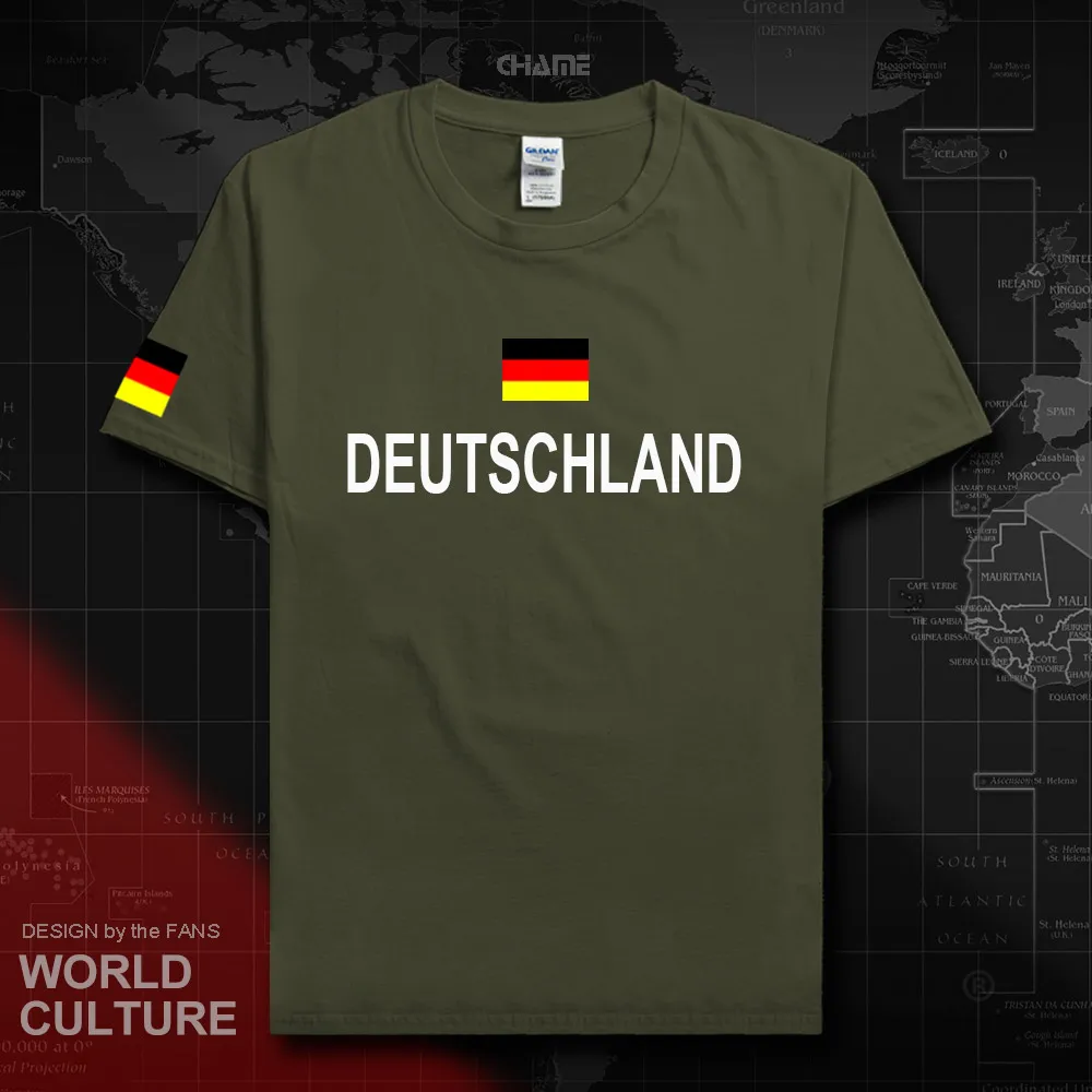 Немецкая Футболка Deutschland man трикотажная футболка 2017 хлопковая nation team из 100% хлопка