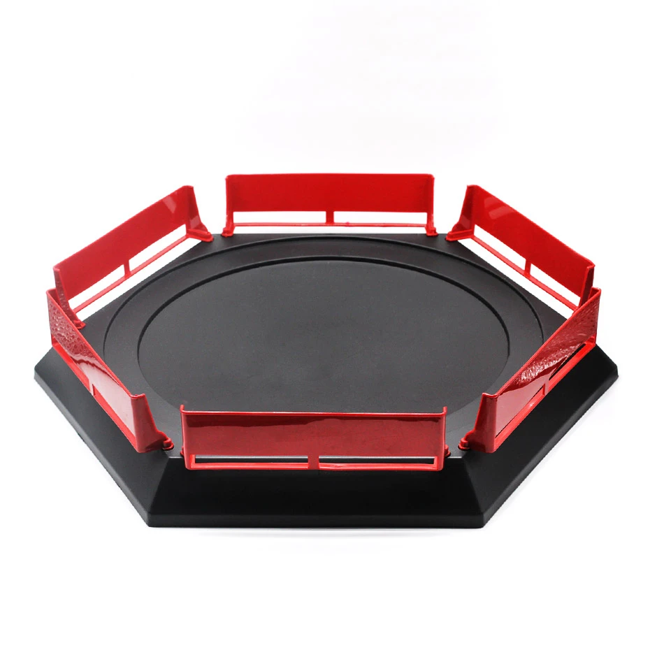 black arena Мобильный Beyblade Арена стадион Beyblade Burst гироскоп Арена захватывающий Дуэль вращающийся Топ Bayblade стадион Bey Blade звуковые игрушки - Цвет: black arena