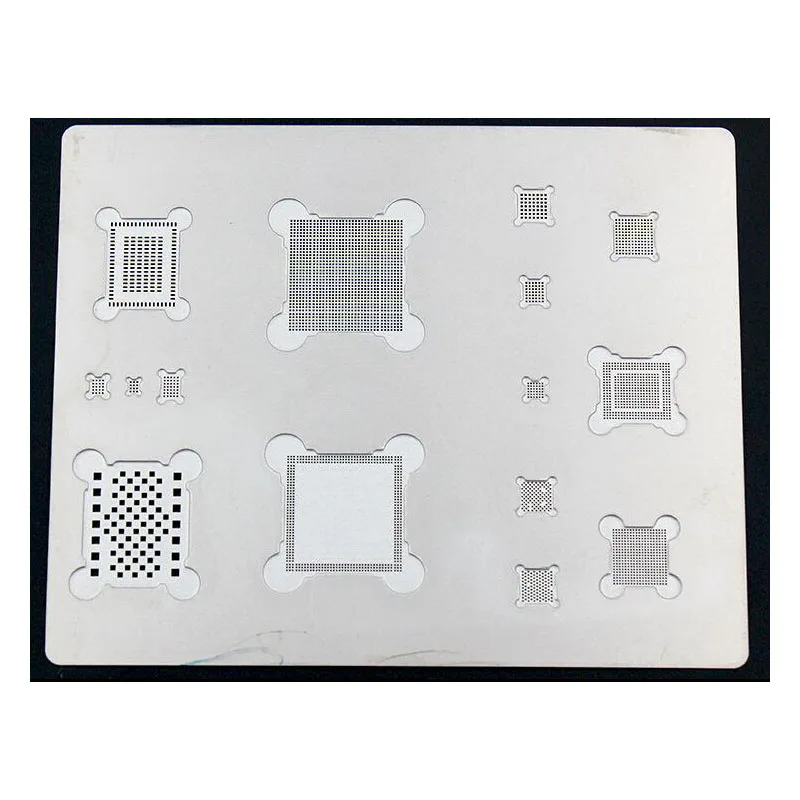 Новинка трафарет 3D BGA Reball A8 A9 A10 A11 A12 трафареты жестяная пластина для iphone xs xsmax 6 6plus