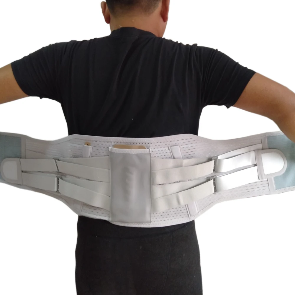 

Health Care Orthotics Tourmaline Self-heating Magnetic Double Pull Waist Posture Corrector Brace Lower Back Lumbar Support Belt