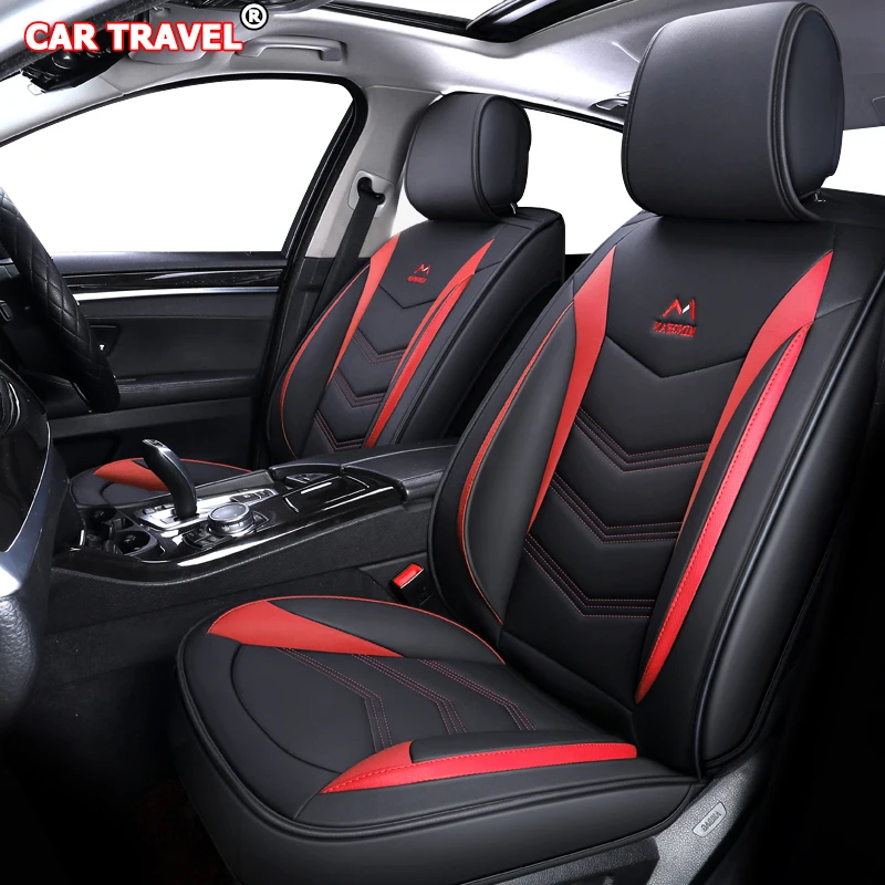 

Luxury Leather car seat cover for mitsubishi pajero 4 sport outlander 3 xl lancer 9 10 grandis ASX colt l200 accessories auto