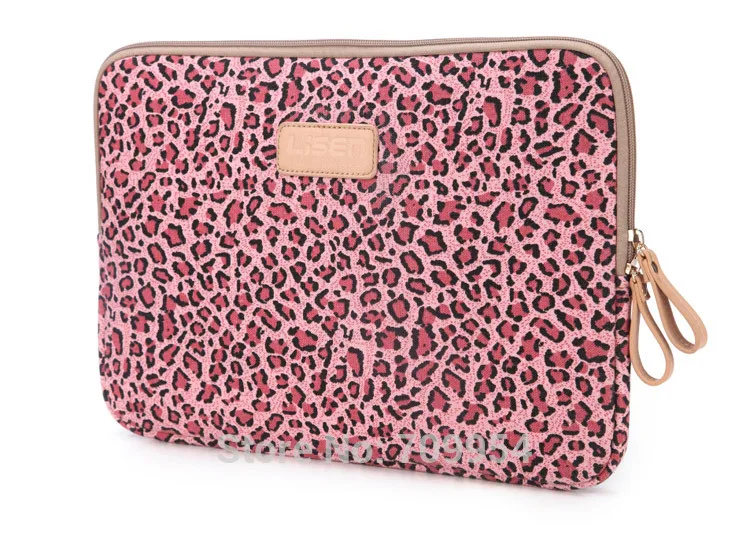 Чехол для ноутбука с леопардовым принтом чехол 10 12 13 14 15 дюймов Холщовая Сумка