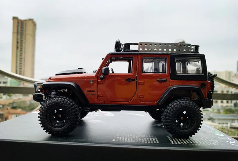 Ручная работа 1:24 RC Гусеничный gk24 альпинистская мофификация автомобиля модифицированная модель автомобиля для Wrangler