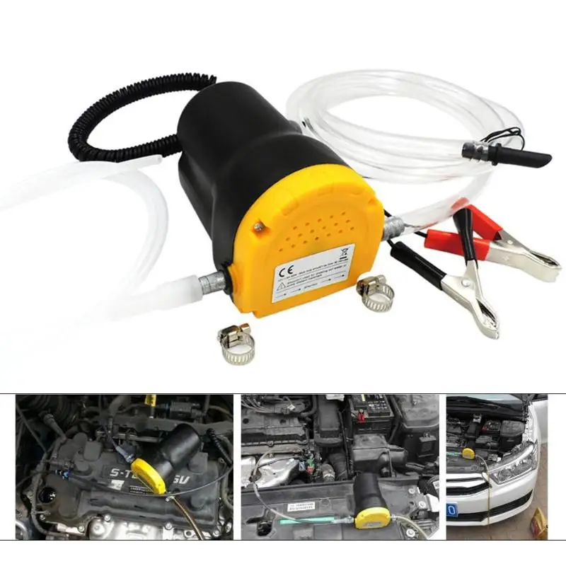 60W 12V/24V автомобиль Электрический погружной насос Жидкость для слива масла