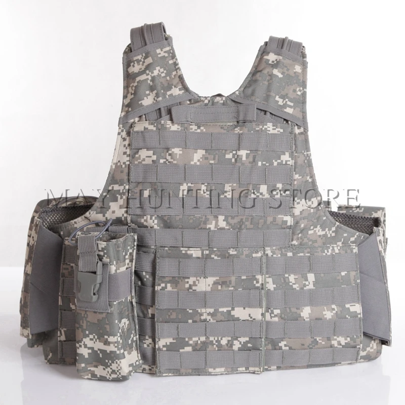 

Tactical Multi-use Molle Vest Airsoft Combat Vest US Army Releasable Plate Carrier Strike Vests Hunting Heavy Duty Clothes Gear