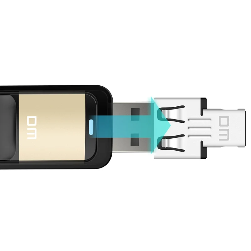 DM Type C адаптер функция превращается в телефон USB флэш накопитель мобильные