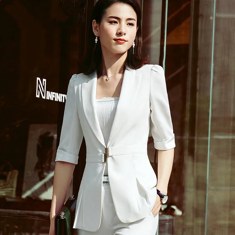 Женский приталенный Блейзер черный длинный пиджак офисный корейский стиль 4XL для