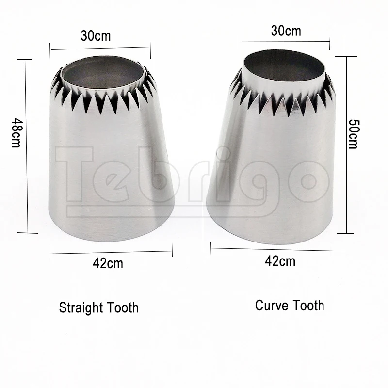 Tebrigo Sulta Ne Ring Cookies Mold Piping Nozzles Russian Icing Set Cake Decorating Pastry Tip | Дом и сад