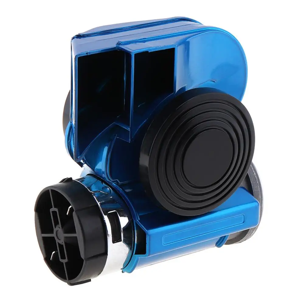 12V 139dB Автомобильная политура синий косой Динамик Улитка Компактный двойной