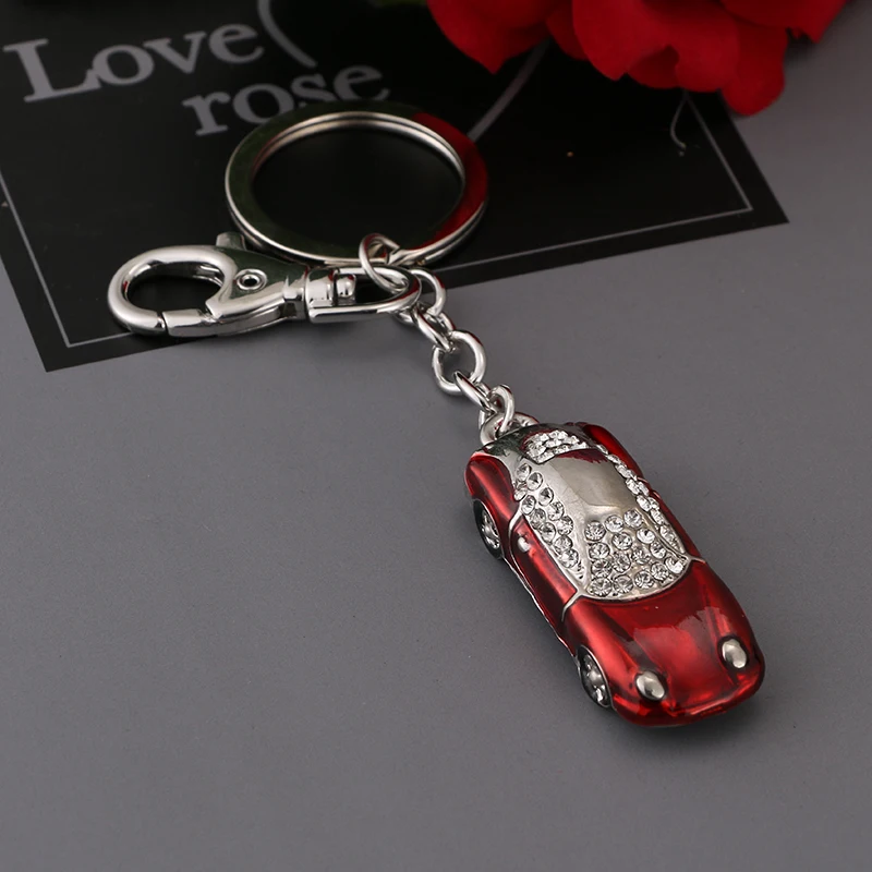 Женская сумочка с подвеской для ключей маленькая Роскошная из сплава