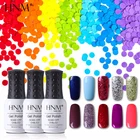 HNM 8 мл легко замочить от УФ-гель для ногтей 58 Цвета лак для ногтей Гель-лак для ногтей, семиперманентный, Гель-лак для ногтей, гель для Лаки лак