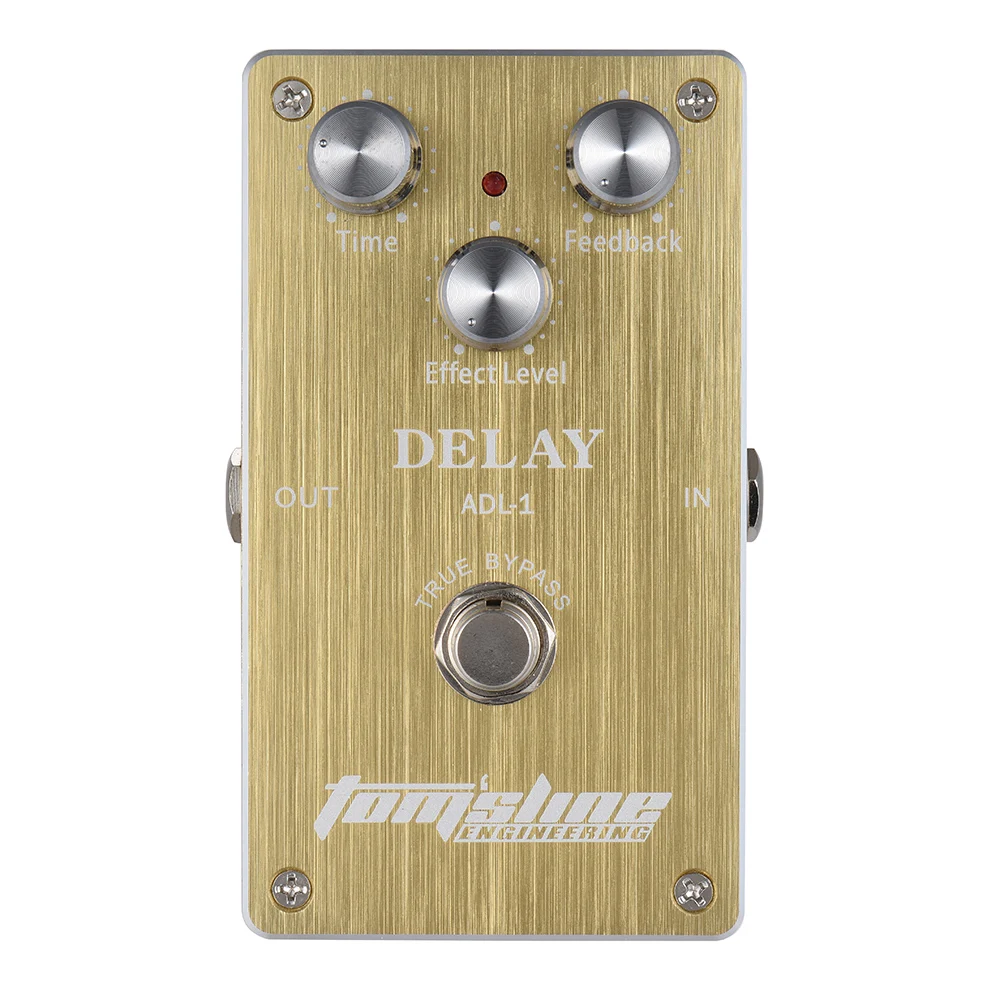 Delay Effect Electric Guitar Pedal True Bypass Aluminum Alloy Housing Parts &amp Accessories | Спорт и развлечения