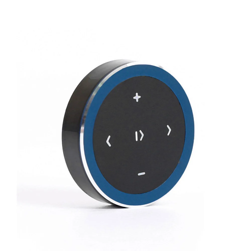 2 шт. беспроводной Bluetooth пульт дистанционного управления автомобильный руль музыка фото селфи Siri Смарт медиа Кнопка для iphone Android телефон