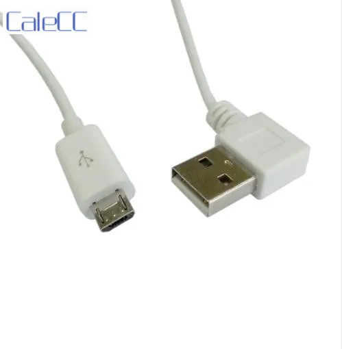 Кабель USB 2 0 A Male с прямым углом 90 градусов к Micro B для устройств Sam sung i9100 i9300 i9220 N7100