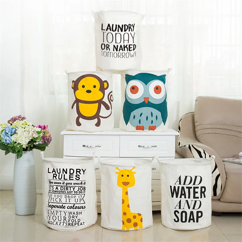 Большая складная корзина для грязной одежды 40*50 см|laundry basket|dirty clothesstorage laundry |