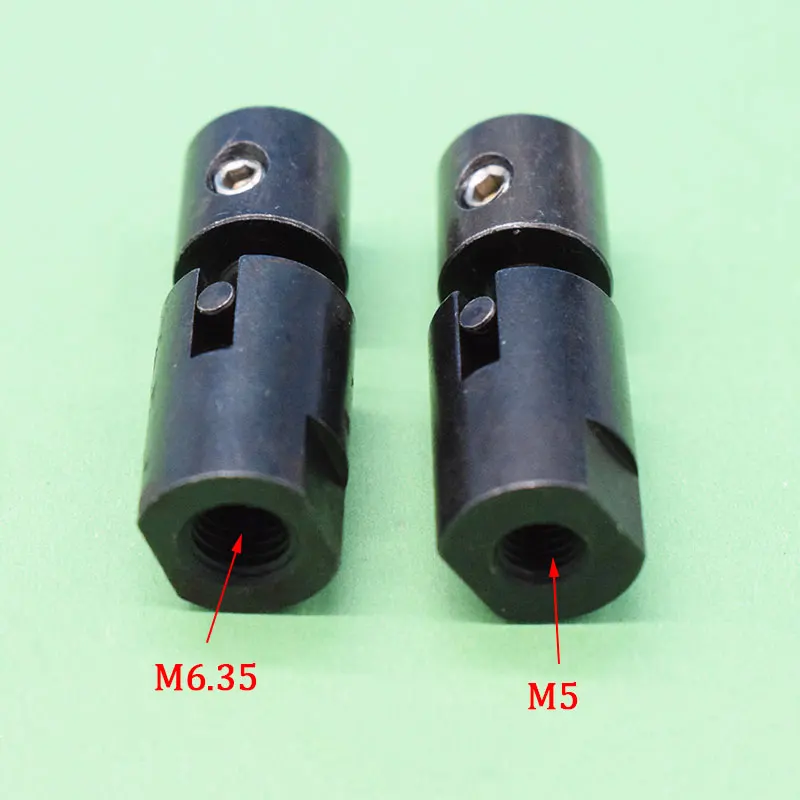 Rc Boat Cardan Joint M5*4mm M6.35*4mm Universal 4mm Shaft Connector for RC Methanol Engine Spare Part | Игрушки и хобби