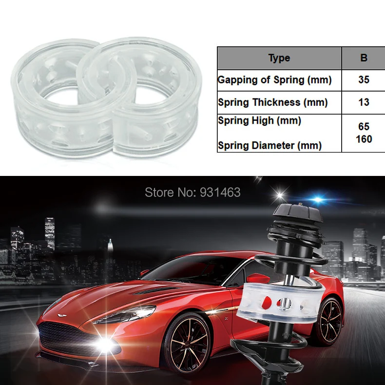 

Бесплатная доставка 1 пара автомобильный буфер Тип B универсальный автомобильный амортизатор пружинный бампер Мощный Автомобильный буфер