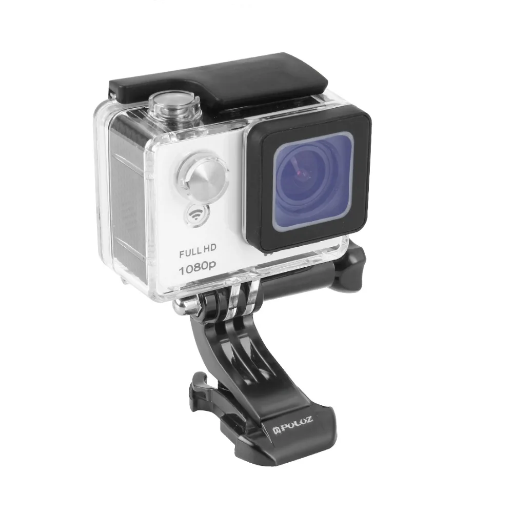 Черное Вертикальное Крепление PULUZ с J образным крючком для экшн камер GoPro NEW HERO 6 /5