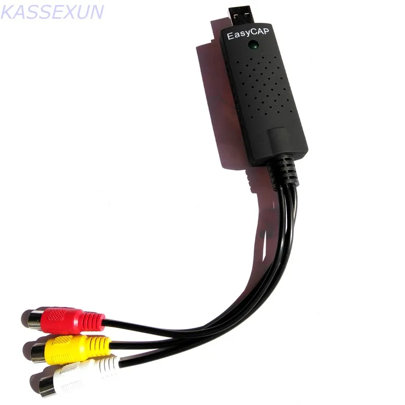 Карта захвата проигрывателя USB2.0 UVC VHS преобразование аналогового видео в
