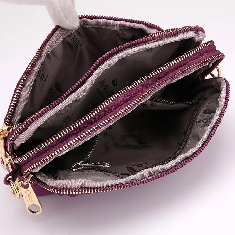 Новинка 2019 кошелек с тремя молниями портативная косметичка женский маленький