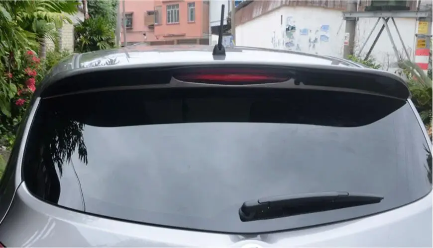 JINGHANG ABS краска заднего крыла багажника выступ Спойлеры Подходит для Nissan Tiida 2011 2012