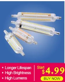 J78 J118 J135 J189 SMD5730 220V R7S Светодиодный лампа 78 мм до 189 мм мощностью 10 Вт, 20 Вт, 25 Вт 30 Вт Заменить галогенная лампа-прожектор для домашнего освещения