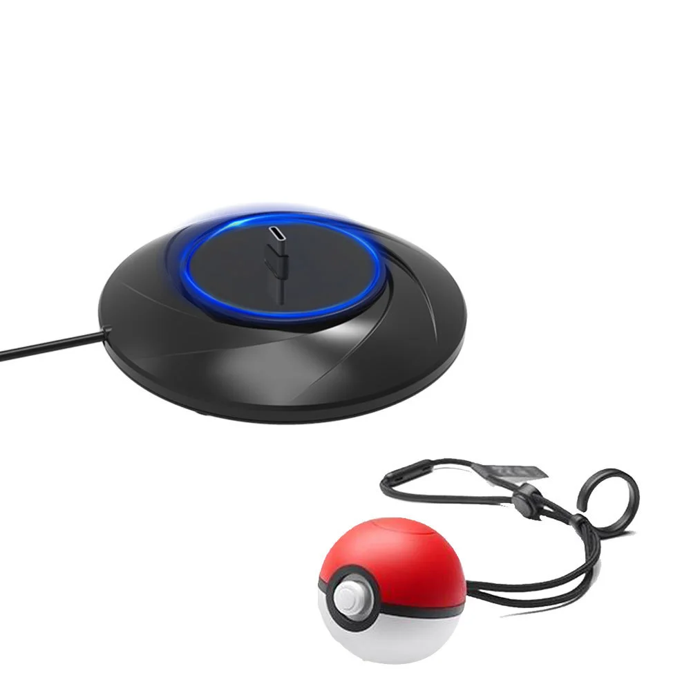 USB Charging Stand for Nintendo switch Poke ball Plus Charger Dock Nintend Switch Game Accessories | Электроника