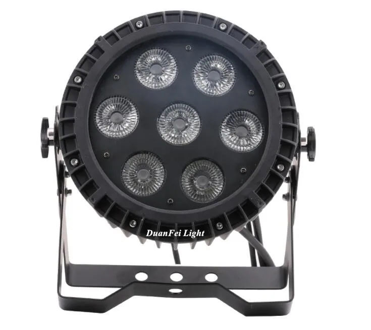 Уличный светодиодный светильник DunFly 8 шт./лот rgbw flat par 7x15w mini slim 5 в 1
