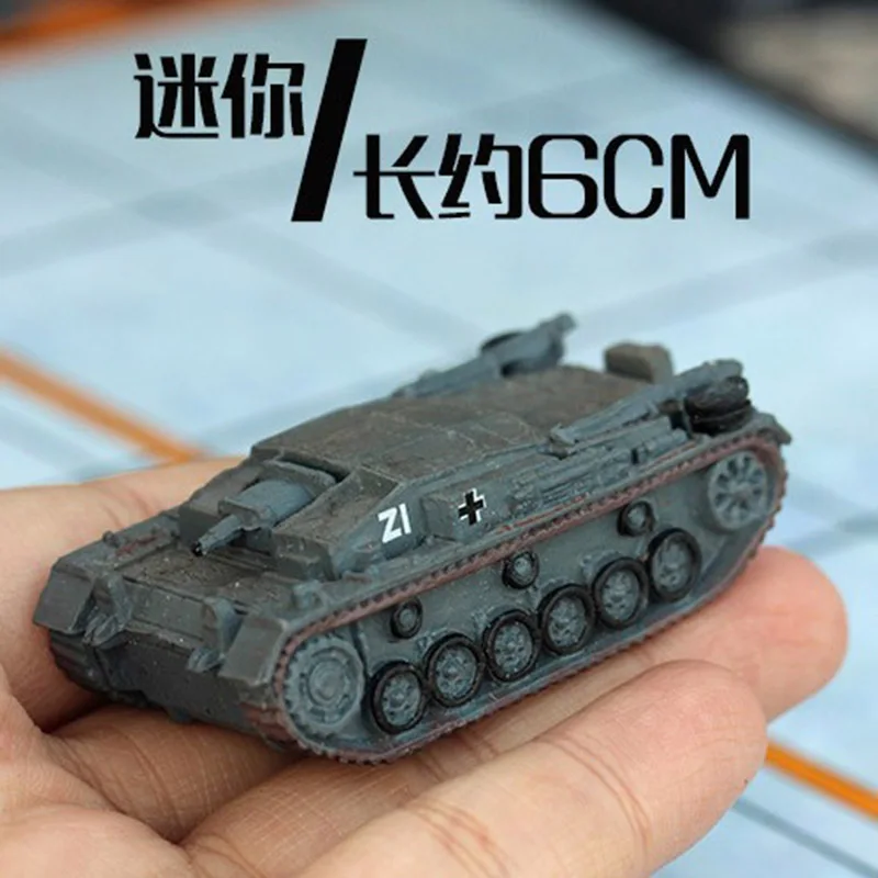1:144 6 см Мини Танк Модель Игрушки Автомобилей Второй Мировой Войны немецкие