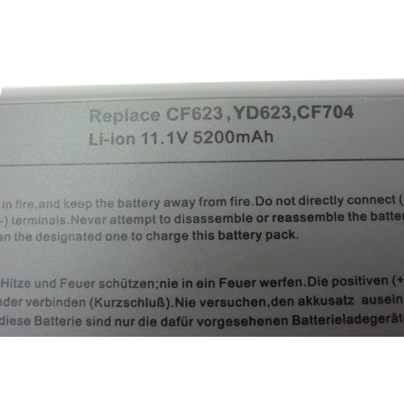 HSW 5200mAh Laptop Battery For Dell Latitude D531 D531N D820 D830 FOR Precision M65 M4300 Workstation YD626 YD624 | Компьютеры и офис
