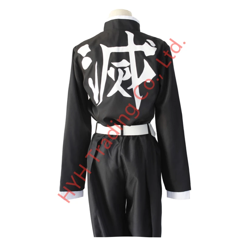 Японское аниме Demon Slayer Kimetsu no Yaiba Kamado Tanjirou Косплей Костюм мужской кимоно Униформа