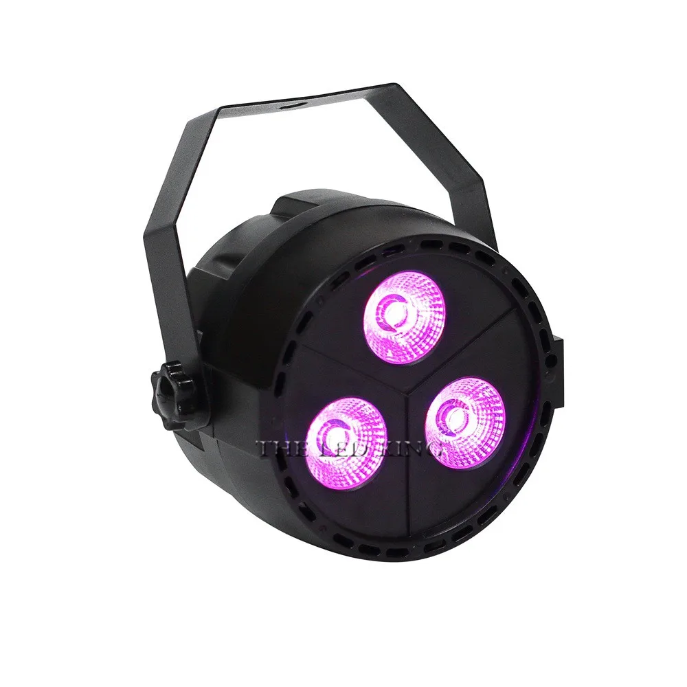 1 шт./лот 24 Вт LED плоский пар RGB UV 4в1 цвет смешивания Quad без шума 8 каналов диско Paty|rgb