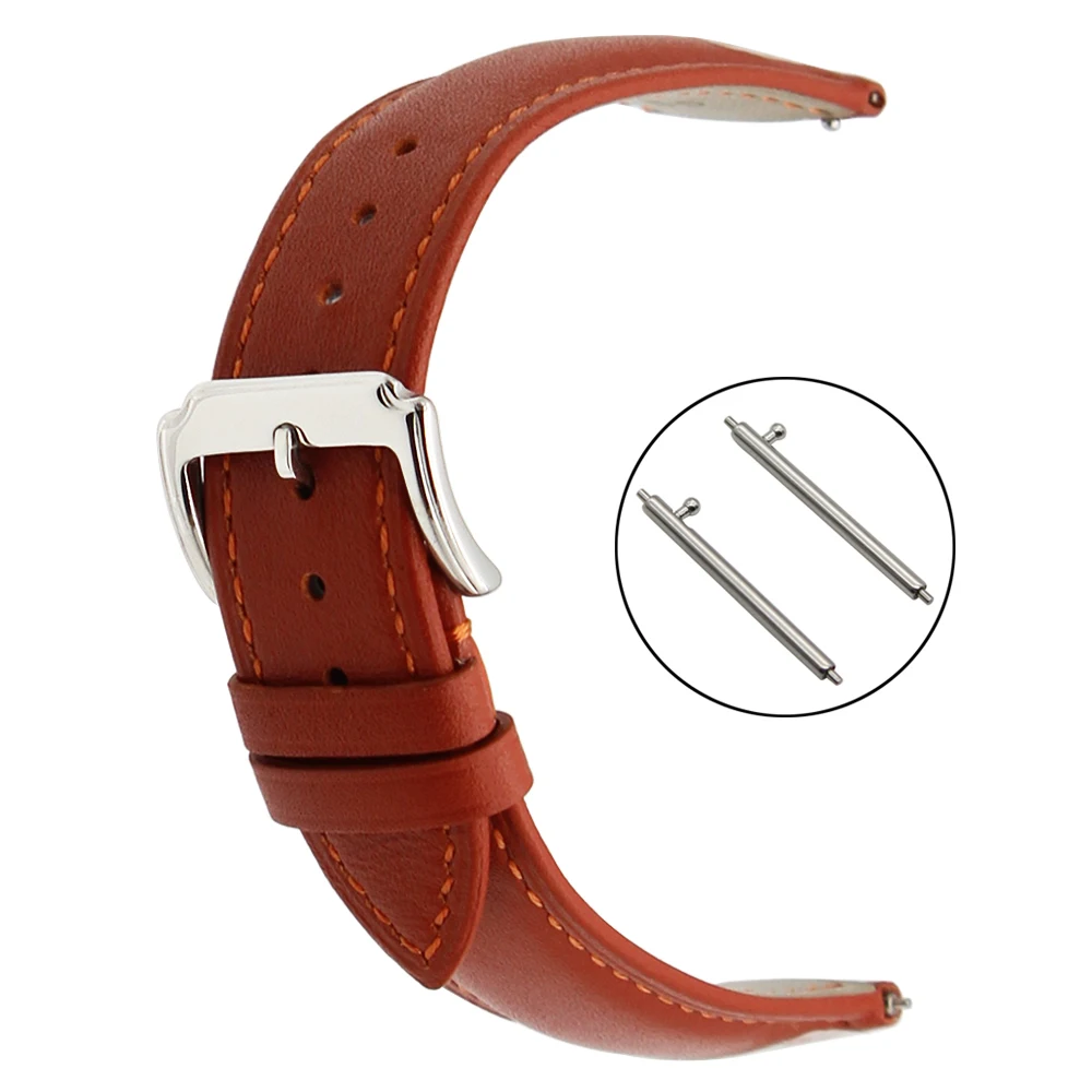 Ремешок для часов Luminox мужской/женский быстросъемный браслет из натуральной кожи