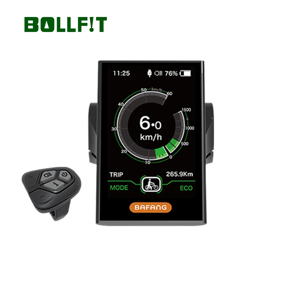 Дисплей BOLLFIT Bafang DP C1 UART C961 для велосипеда 8fun мотор среднего привода BBS01 BBS02 BBSHD 850C ЖК