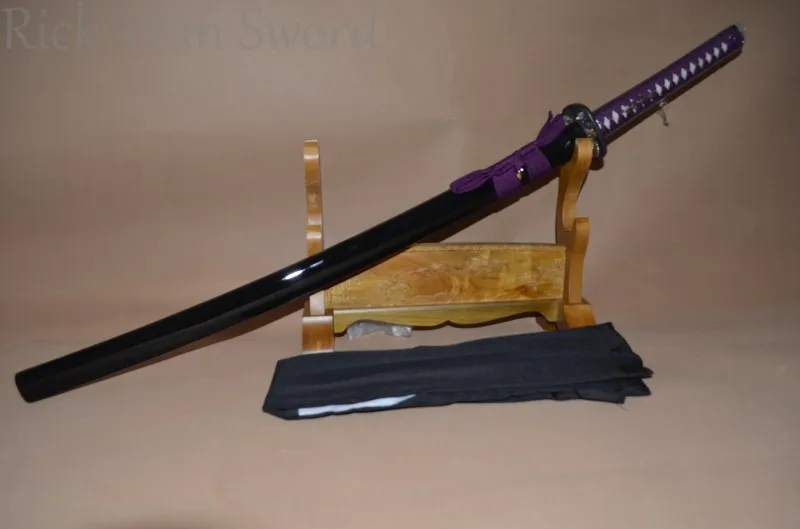 Японский самурайский меч T10 острый ручной работы кованый полностью обработанный