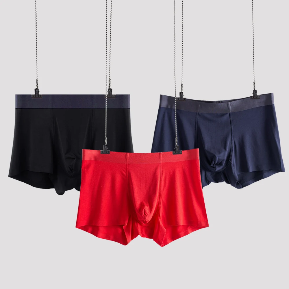 

High Quality Brand Trunk Mens Boxers Cotton Sexy Men Underwear Mens Underpants Male Panties Shorts U Convex Pouch for Gay