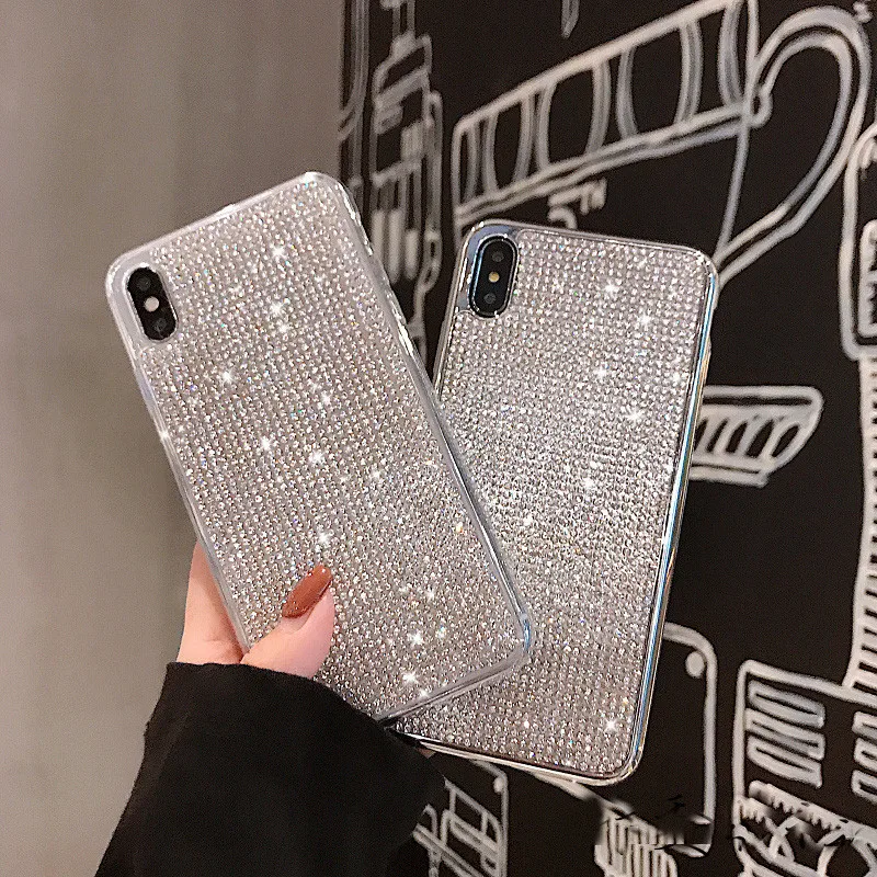 Блестящий Алмазный чехол для телефона samsung Galaxy S10 Plus S10E S9plus s8 роскошный блестящий