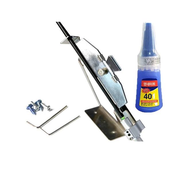 

Free Shipping 1psc Adjustable Archery Accessories Steel Fletching Jig Stick Feather Bonding Device