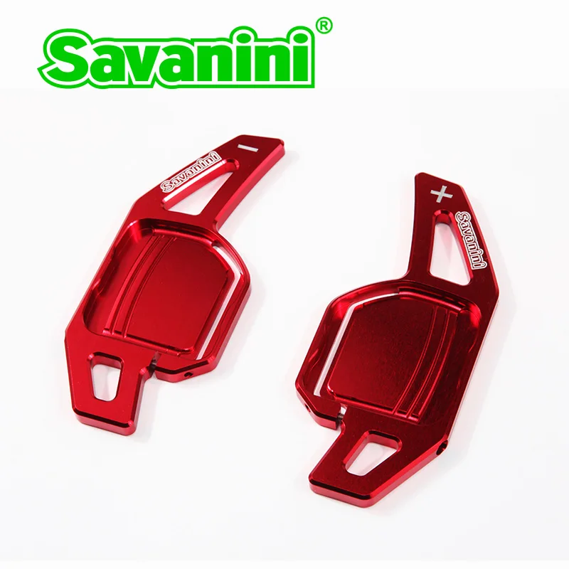 A type red Savanini DSG руль Шестерни переключения передач Расширение для Audi A3/A4/A5/Q3/Q5/Электронный платёж(Телеграфный перевод)/S3/R8/A6 автомобильные аксессуары - Цвет: A type red