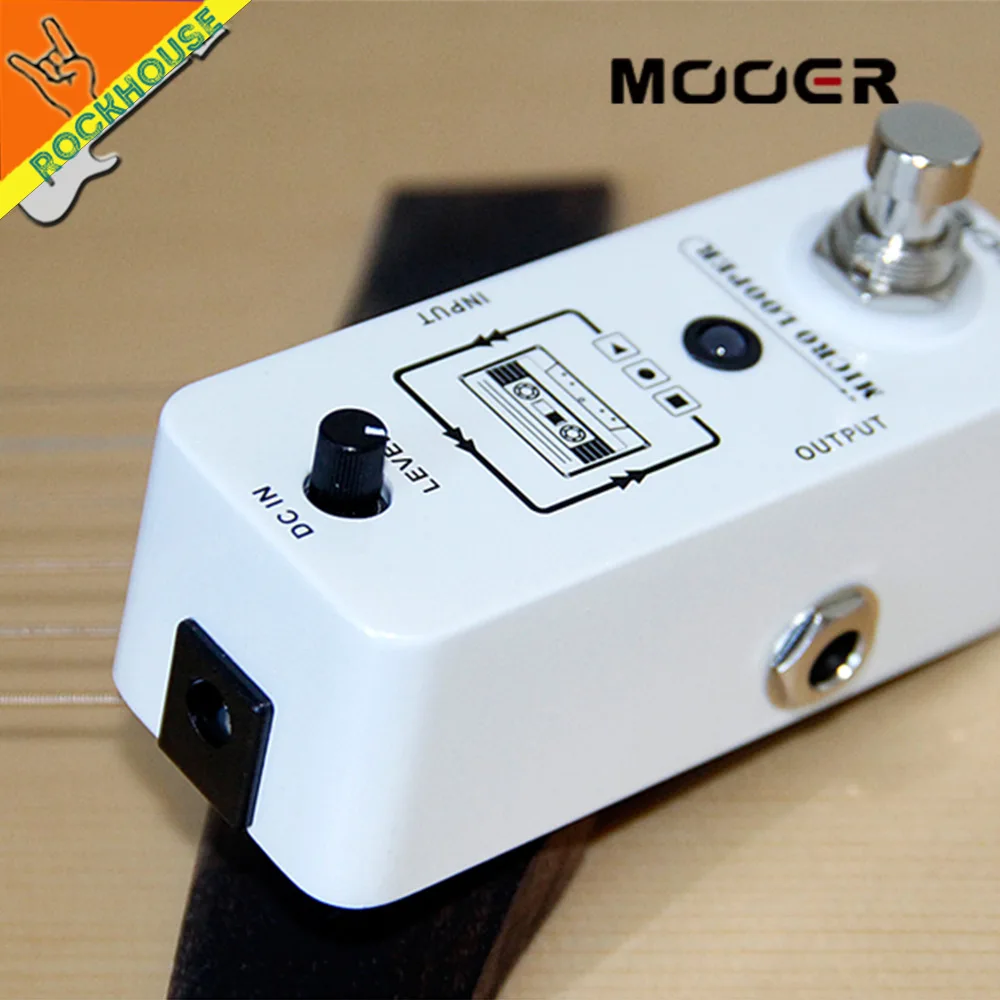MOOER микро Лупер гитарная петля педаль 30 минут время прокалывания и бесконечное
