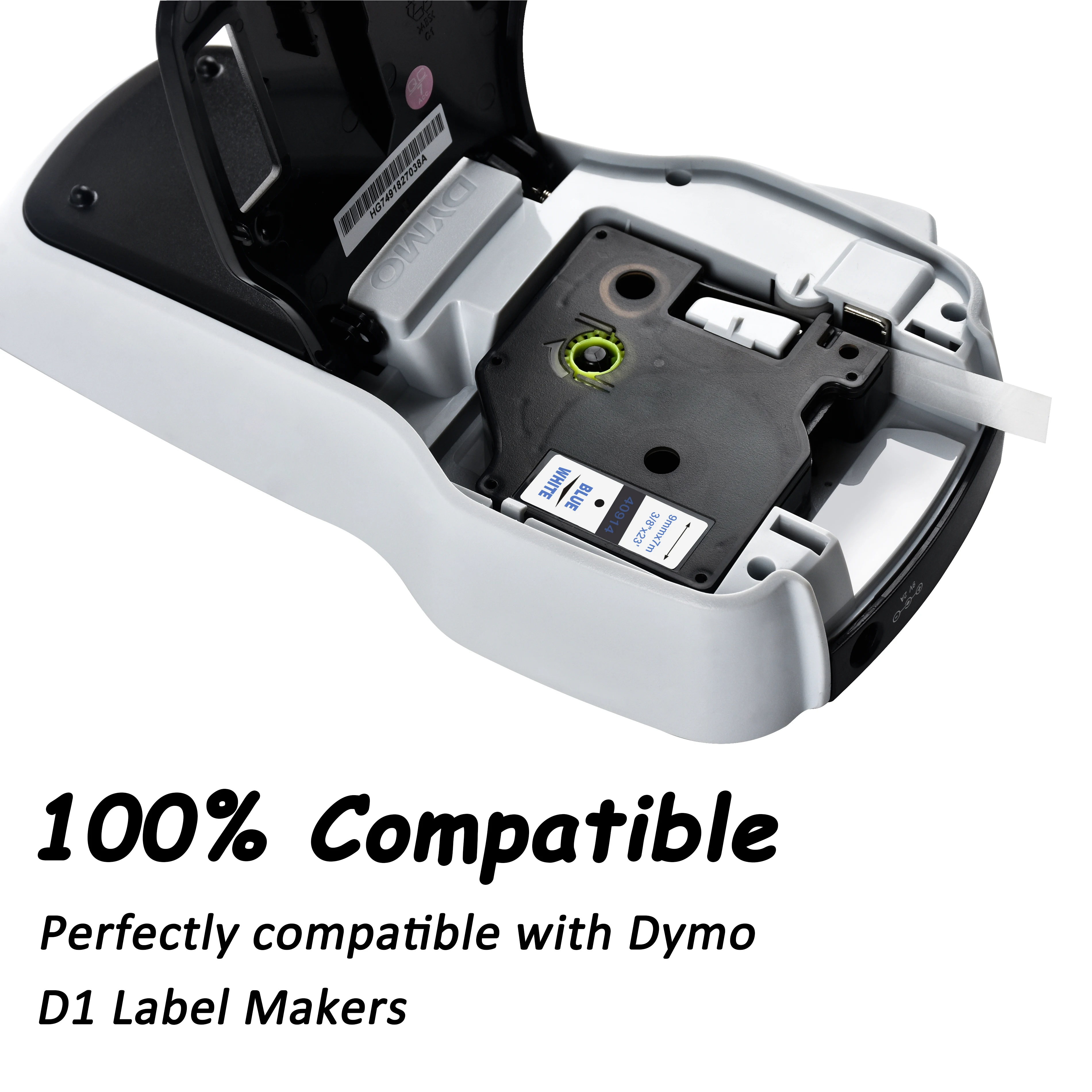 Cidy 40914 Compatible Dymo D1 manager 9mm blue on white for Label Printer label tape LM 160 280 | Компьютеры и офис