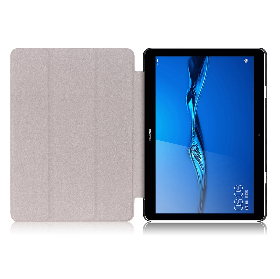 MTT защитный чехол для huawei T3 10 AGS-L09 L03 Honor Play Pad 2 9,6 дюймов Тонкий чехол из искусственной кожи с откидной крышкой и подставкой чехол для планшета