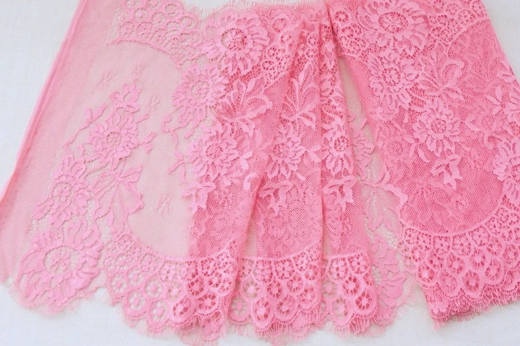 3 м/лот ресницы кружевная отделка 30 см широкая ткань цветок 6 цветов рукоделие