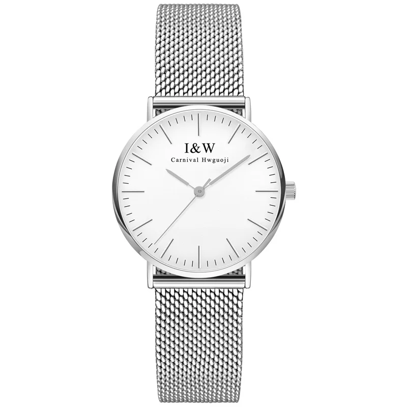 Carnival Luxury Brand Watch Women Switzerland Quartz Women Watches Waterproof Full Stainless Steel Diamond reloj hombre C8758-8
