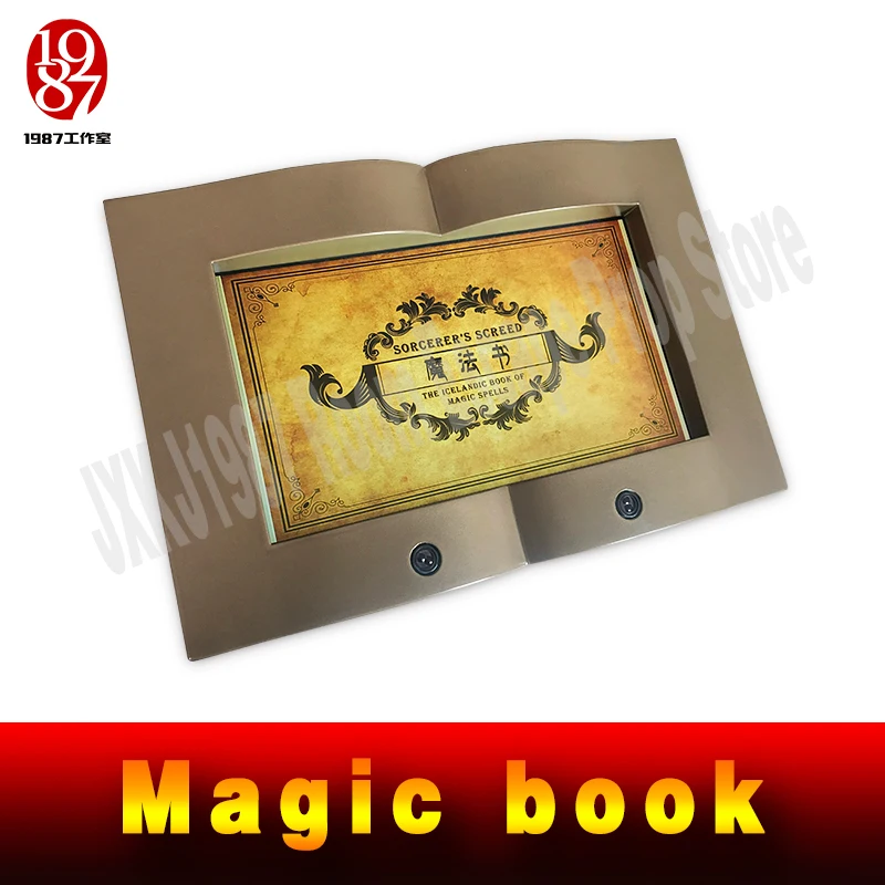 JXKJ1987 реквизит для проведения такагизма Игра magic book имитации движений страниц