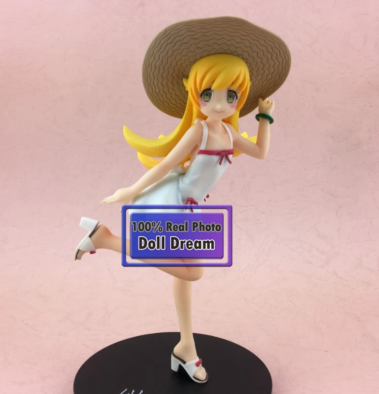 Фигурка аниме Nisemonogatari Oshino Shinobu 18 см японская фигурка Коллекционная модель