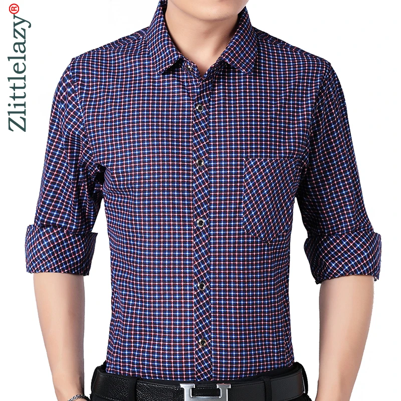 Фото 2019 social длинный рукав клетчатые дизайнерские рубашки для мужчин slim fit модная 2019 social длинный рукав клетчатые дизайнерские рубашки для мужчин slim fit модная