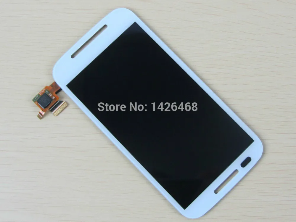 Бесплатная доставка! Ассамблеи для Motorola E XT1021 XT1022 XT1025 жк экрана касания белый +