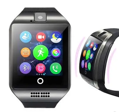 Умные часы Q18 с поддержкой NFC SIM карта GSM видео камера поддержка Android/IOS PK GT08 DZ09 U80| |